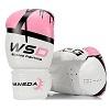 FIGHTERS - Guantoni da boxe per Bambini / Punch  / 4 oz / Bianco-Rosa