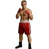 FIGHT-FIT - Short de Boxe / Rouge-Blanc
