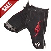 FIGHT-FIT - Fightshorts MMA Shorts / Brazilian / Black