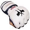 FIGHTERS - MMA Handschuhe / Elite  / Weiss / XL