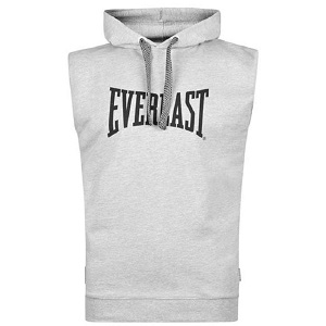 Everlast - Sudadera con capucha / Athletic / Sin mangas / Gris / Medium