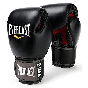 Everlast - Boxhandschuhe / Muay Thai / Schwarz / 12 oz