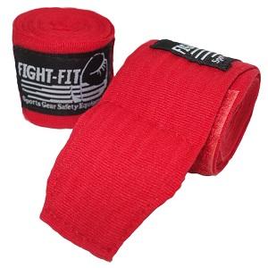 FIGHTERS - Fasce da Boxe / 450 cm / non elastico / Rosso