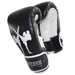 FIGHTERS - Gants de Boxe / Giant / Noir / 10 oz