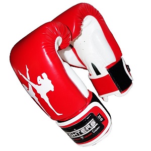 FIGHTERS - Guantes Boxeo / Giant / Rojo / 12 oz