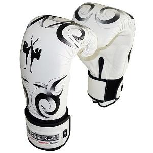 FIGHTERS - Gants de boxe / Tribal / Blanc / 10 oz