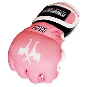 FIGHTERS - MMA Gloves / Elite / Pink / Small