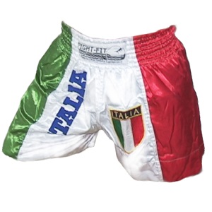 FIGHTERS - Pantalones Muay Thai / Italia / Stemma / XL