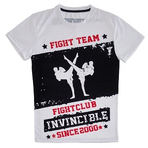 FIGHTERS - Camiseto / Fight Team Invincible / Blanco / Medium