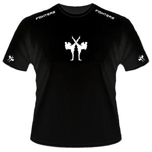 FIGHTERS - Camiseta Giant / Negro / Large