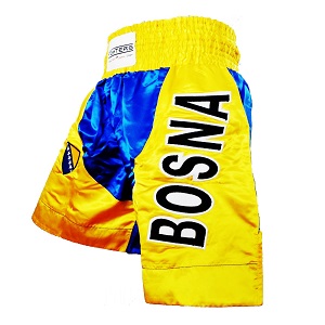 FIGHT-FIT - Boxing Shorts Long / Bosnia-Bosna / XXL