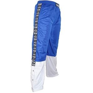 FIGHT-FIT - Pantalons de formation / Bleu-Blanc / Large