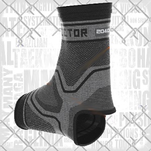 Shock Doctor - Compression Knit Ankle Sleeve / Black / Large