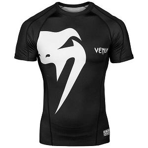 Venum - Rashguard / Giant / Short Sleeves / Schwarz / Large