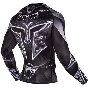 Venum - Rashguard / Gladiator 3.0 / Maniche Lunghe / Nero / Medium