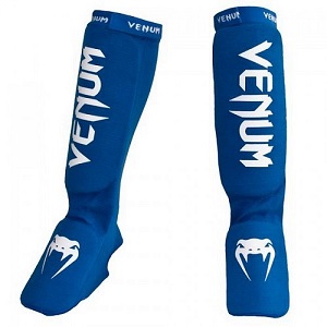 Venum - Protège-Tibias et pieds / Kontact / Bleu / taille unique