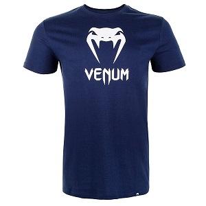 Venum - T-Shirt / Classic / Blu-Bianco / Small