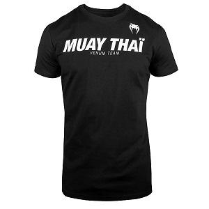 Venum - T-Shirt / Muay Thai VT / Nero-Bianco / XL
