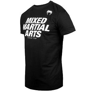 Venum - Camiseta / MMA VT / Negro-Blanco / Medium