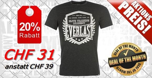 EVERLAST - T-Shirt Academy / Schwarz